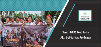 Santri NFBS Ikut Serta dalam Aksi Solidaritas Muslim Rohingya