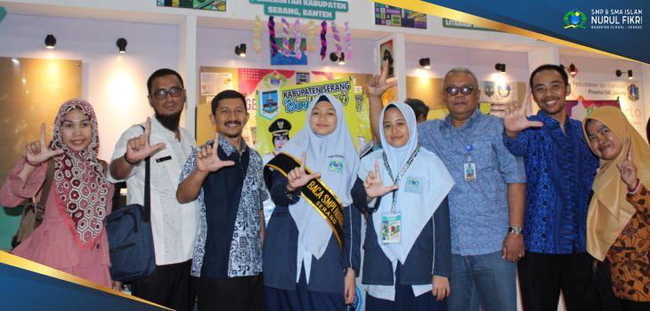SMP Islam NFBS Serang Berkiprah di Festival Literasi Sekolah Nasional