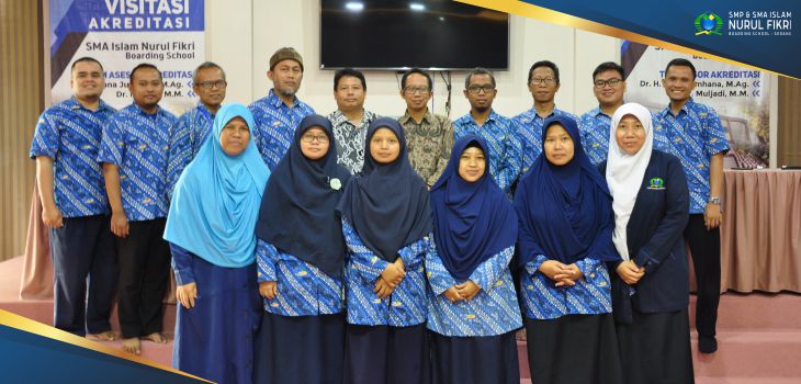 Kunjungan Tim Akreditasi Nasional ke SMA Islam NFBS Serang