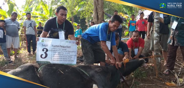 NFBS Serang Membagikan 18.483 Paket Daging Qurban ke Masyarakat