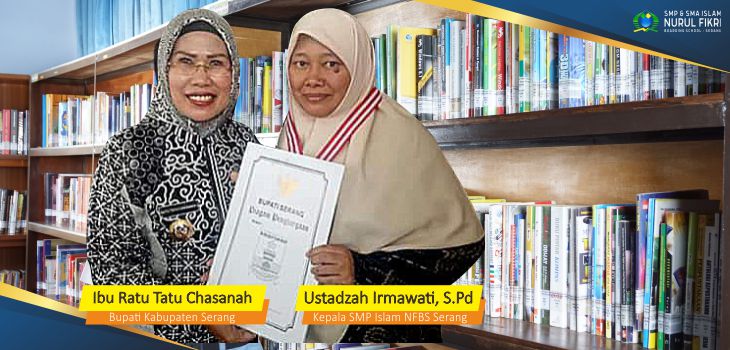 Gelar Perpustakaan Teladan II Kab. Serang 2019 untuk SMP Islam NFBS Serang