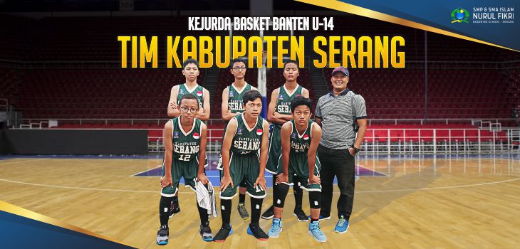 Tim Kabupaten Serang Raih Juara 3 di Kejurda Basket Banten U-14