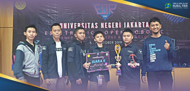 Tim Robotik SMA Islam NFBS Serang Raih Medali Perak di EOR UNJ