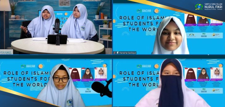 NFBS Serang Kolaborasi Podcast dengan Sekolah Malaysia