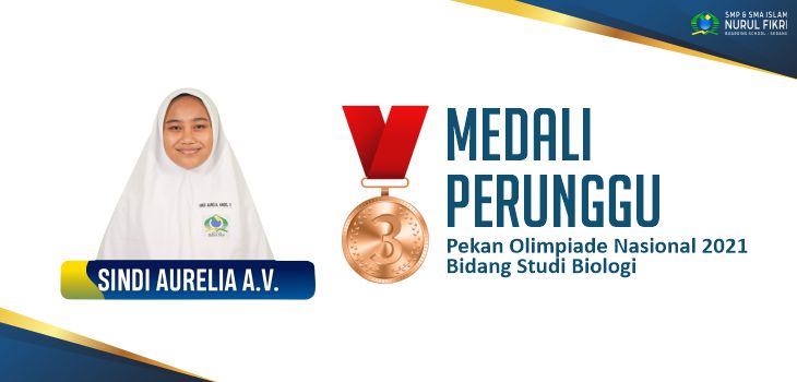 Satu Medali Perunggu di Pekan Olimpiade Nasional (PON) Siswa 2021 diraih oleh Santri SMA Islam NFBS Serang