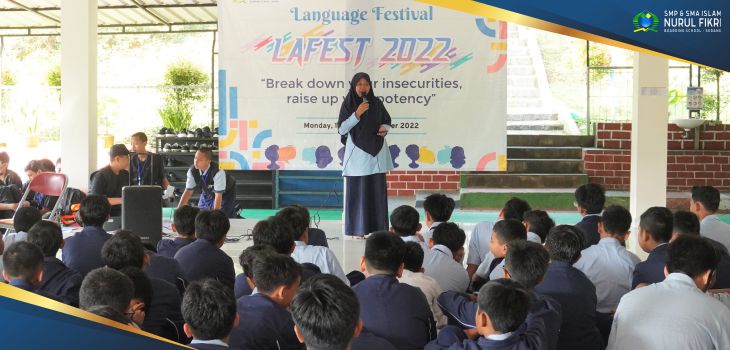 Perkuat Lingkungan Bahasa Inggris dan Arab, SMP Islam NFBS Serang Gelar Lafest 2022