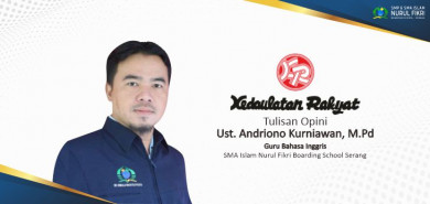 Opini Ust. Andriono Kurniawan, M.Pd - Koran Kedaulatan Rakyat