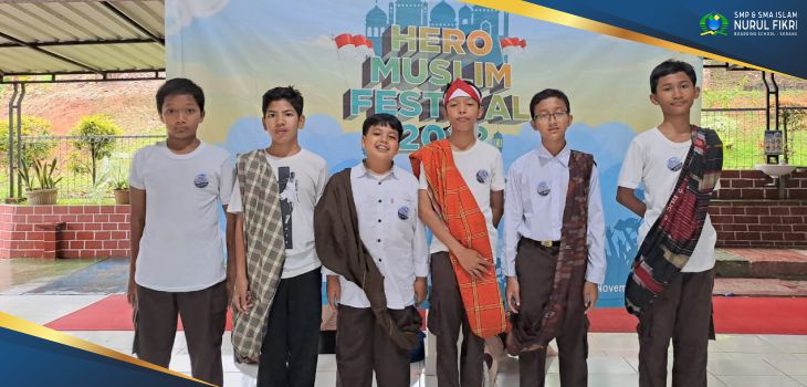 Peringati Hari Pahlawan, SMP Islam NFBS Serang Gelar “Hero Muslim Festival”