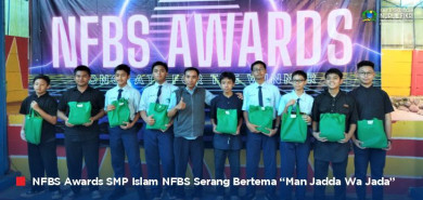 SMPI NFBS Serang Berikan Penghargaan Santri Berprestasi Melalui “NFBS Awards”