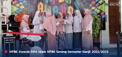 Semua Berbahagia, NFBS Awards SMA Islam NFBS Serang Berlangsung Meriah