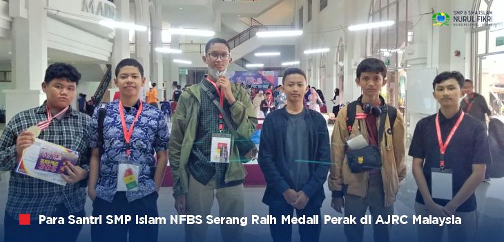 Kembali Harumkan Nama Bangsa, SMPI NFBS Serang Raih Medali Perak di Asian Junior Robot Cup 2023