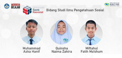 Hebat, Tiga Santri SMPI NFBS Serang Melaju ke OSN Provinsi Banten 2023