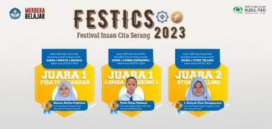 Luar Biasa, Tiga Santri SMP Islam NFBS Serang Juara di FESTICS 2023