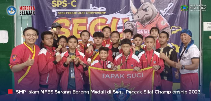 Tim Pencak Silat SMP Islam NFBS Serang Borong Medali di ‘Segu Pencak Silat Championship’