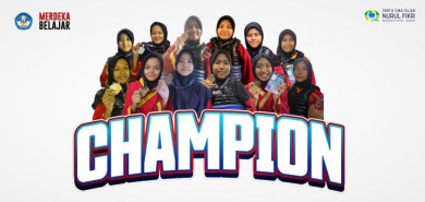 Tim Silat Putri SMP Islam NFBS Serang Bersinar di ‘Bandung Lautan Api Championship 5’