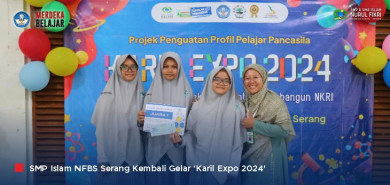 Karil Expo 2024: Ajang Unjuk Kebolehan Santri SMPI NFBS Serang di Bidang Sains