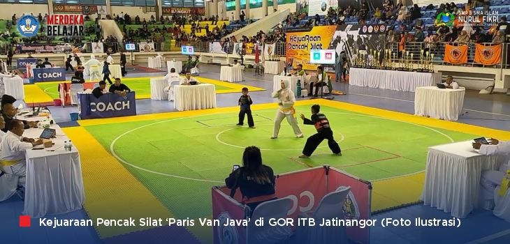 Pesilat Putri SMPI NFBS Serang Borong 15 Medali di Kejuaraan Pencak Silat Paris Van Java 2