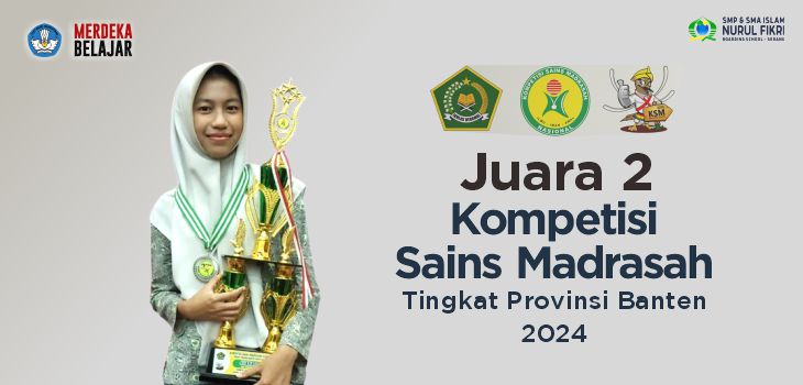 Luar Biasa, Rayya Tanisha Wurjanto Raih Juara 2 KSM Tingkat Provinsi Banten