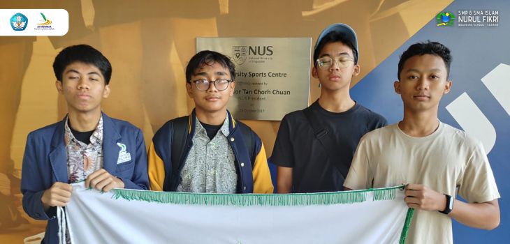 Tim Robotik Nurul Fikri Boarding School Serang Raih Innovation Award di Ajang Internasional