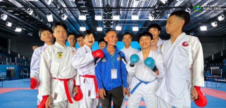 Karate SMAI NFBS Serang Cetak Sejarah dengan Memborong 10 Medali di Kejurprov FORKI Banten 2025