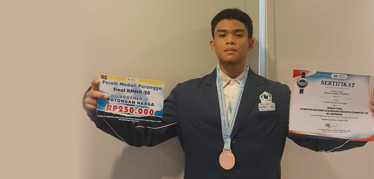 Siswa SMA Islam Nurul Fikri Serang Sabet Perunggu di Kompetisi Matematika Nalaria Realistik Nasional