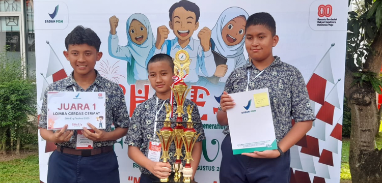 SMPI NFBS Serang Raih Juara 1 dalam LCC Shine G BPOM Serang