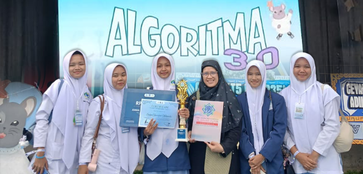 Tingkatkan Wawasan dan Mental Juara: Siswa SMA Nurul Fikri Boarding School Serang Berkompetisi di ALGORITMA 3.0