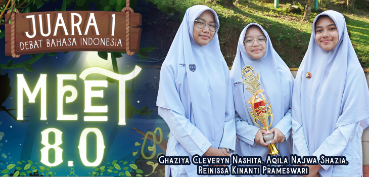 Siswi SMP NFBS Serang Tampil Gemilang dan Raih Juara 1 Debat di MEET 8.0