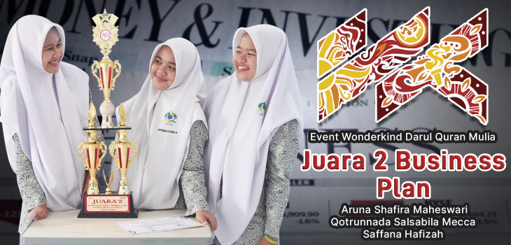 SMAI NFBS Serang Raih Juara 2 Lomba Business Plan Darul Qur’an Mulia Melalui Inovasi Aplikasi UKMify