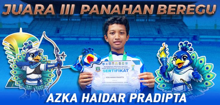 Azka Haidar Pradipta Raih Medali Perunggu pada Ajang POPDA XII Banten 2026